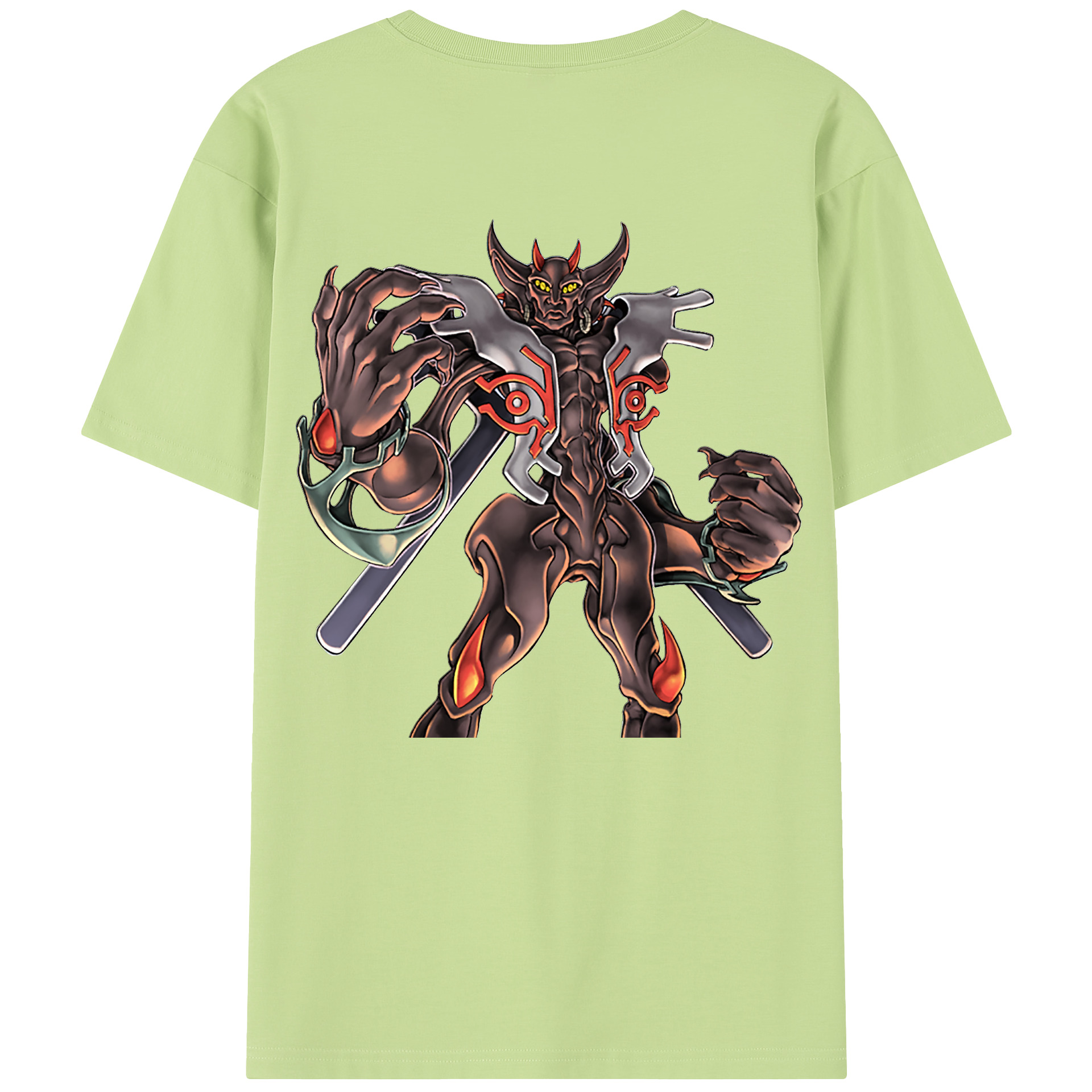 （画像用） 遊☆戯☆王 Yu-Gi-Oh! 綿100％半袖Tシャツ（背面プリント）